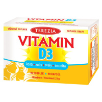 Terezia Vitamin D3 1000 IU 90 tobolek