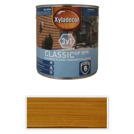 XYLADECOR Classic HP BPR 3v1 - ochranná olejová tenkovrstvá lazura na dřevo 2.5 l Borovice