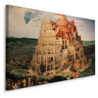 MyBestHome BOX Plátno Pieter Bruegel Reprodukce Babylonské Věže Varianta: 70x50