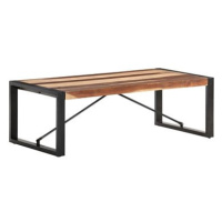 Konferenční stolek 120x60x40 cm masivní dřevo vzhled sheeshamu