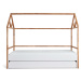 ArtBel Dětská postel s přistýlkou ​​LOTTA domeček | bílá 90 x 200 cm