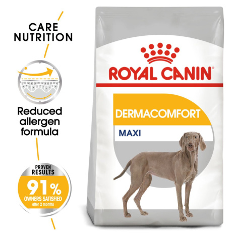 ROYAL CANIN DERMACOMFORT MAXI granule pro velké psy s citlivou kůží 3 kg