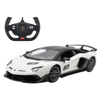 Mamido RASTAR RASTAR Auto na dálkové ovládání Lamborghini Aventador RC 1:14 bílé