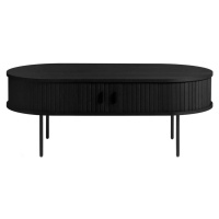 Černý konferenční stolek 60x120 cm Nola – Unique Furniture