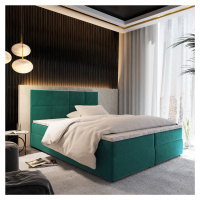 MSL Kontinentální čalouněná postel LENKA (160 x 200 cm) Barva látky: KRONOS 13