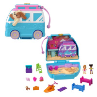 Mattel polly pocket pidi svět do kapsy pejskova plážová dodávka, hrd36