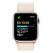 Apple Watch SE (2023) Cellular 40mm sportovní provlékací řemínek hvězdně bílý Hvězdně Bílá