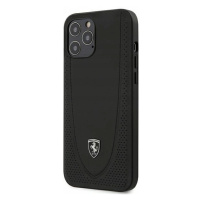 Ferrari Pouzdro Case Kryt Obal S Logem Pro Iphone 12 Pro Max Černé