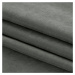 HOMEDE Závěs MILANA klasická transparentní dračí páska 7,5 cm s třásněmi 3 cm šedý