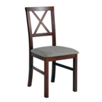 Jídelní židle MILANO 4 Bílá Tkanina 11
