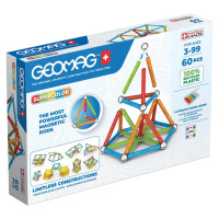 Hračka GEOMAG Magnetic blocks Supercolor RE 60 pieces GEO-384