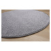 Vopi koberce Kusový koberec Apollo Soft šedý kruh - 200x200 (průměr) kruh cm