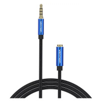 Kabel Vention TRRS 3.5mm Male to 3.5mm Female Audio Extender 1m BHCLF Blue