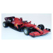 BBURAGO - 1:43 Ferrari Racing F1 SF21 #55 (Carlos Sainz) s helmou - tvrdá case