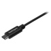 Startech kabel USB-C/USB-A 4m černý