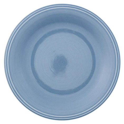 Modrý porcelánový talíř Villeroy & Boch Like Color Loop, ø 28 cm