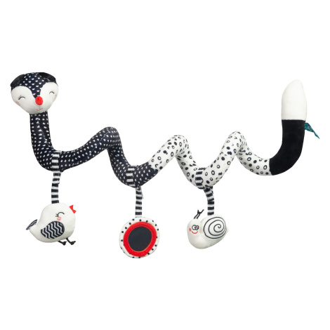 SENSILLO Edukační, kontrastní spirála black&white - Liška