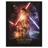 Obraz na plátně Star Wars: Episode VII - One Sheet, 2 - 40×50 cm