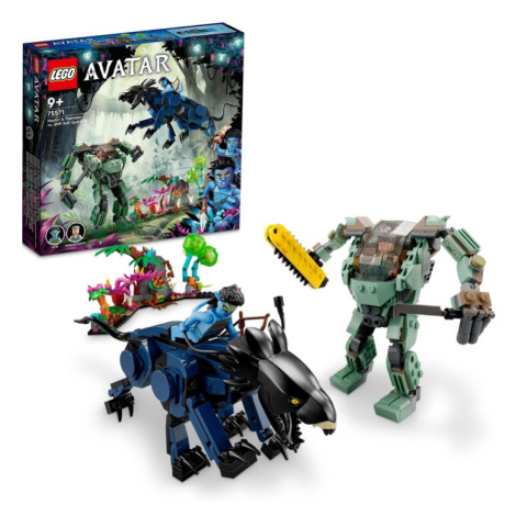 LEGO Avatar - Neytiri a thanator vs. Quaritch v AMP obleku 75571