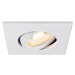 BIG WHITE (SLV) UNIVERSAL DOWNLIGHT kryt pro downlight IP20, výkyvný, hranatý, bílý 1007185