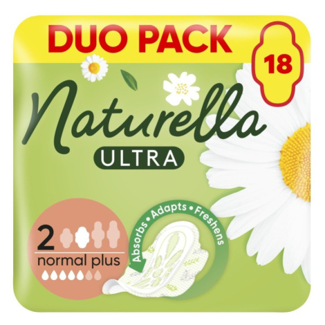 Naturella Ultra Normal Plus Duo vložky 18 ks