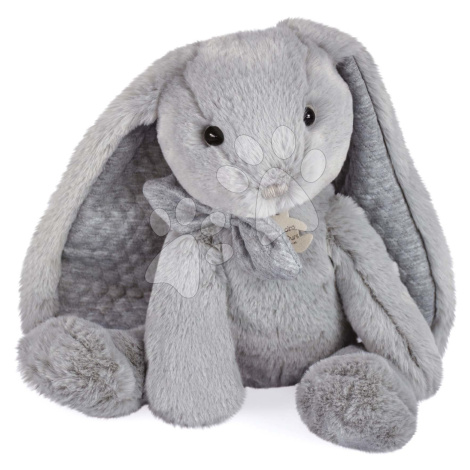 Plyšový zajíček Bunny Pearl Grey Les Preppy Chics Histoire d’ Ours šedý 40 cm v dárkovém balení 
