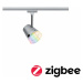 PAULMANN Smart Home Zigbee URail spot Cone RGBW matný chrom 5,5W včetně sv. zdroje 955.25
