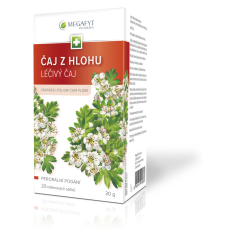 Megafyt Čaj z hlohu 20 nálevových sáčků