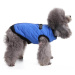 Vsepropejska Quilt prošitá bunda pro psa na zip Barva: Modrá, Délka zad (cm): 27, Obvod hrudníku