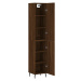 vidaXL Skříň highboard hnědý dub 34,5 x 34 x 180 cm kompozitní dřevo