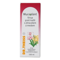 Mucoplant proti kašli s jitrocelem a medem sirup 100ml