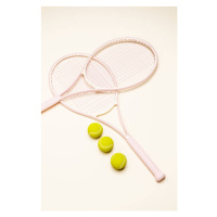 Fotografie 3d Render of Two Pink Tennis, Hector  Roqueta Rivero, 26.7 × 40 cm