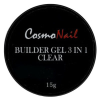 Cosmonail Builder gel 3 in 1 Clear, 15 ml