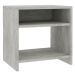 Noční stolek betonově šedý 40 × 30 × 40 cm dřevotříska