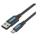 Kabel Charging Cable USB 2.0 to Micro USB Vention COLBF 1m (black)