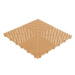 Swisstrax dlaždice modulární podlahy typu Ribtrax Pro 40×40 cm barva Ivory hnědá