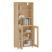 vidaXL Skříň highboard dub sonoma 69,5 x 34 x 180 cm kompozitní dřevo