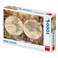 Puzzle 1000 Historická mapa