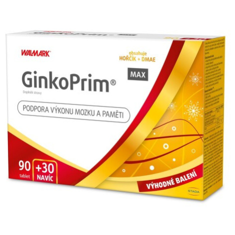 Walmark GinkoPrim MAX 90+30 tablet navíc