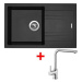 Sinks Linea 780 Metalblack + Elka