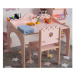Myminihome Dětský stolek EMMA s pastelkovníky + židle Zvolte barvu: Mátová