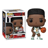 Funko POP! Exclusive Figure Lucas (with Basket Jersey) Stranger Things