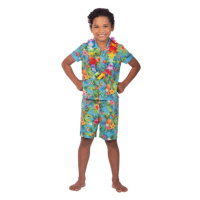 Amscan Dětský kostým - Havaj modrý kluk Velikost - děti: 10 - 12 let