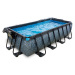 Bazén s krytem, pískovou filtrací a tepelným čerpadlem Stone pool Exit Toys ocelová konstrukce 4