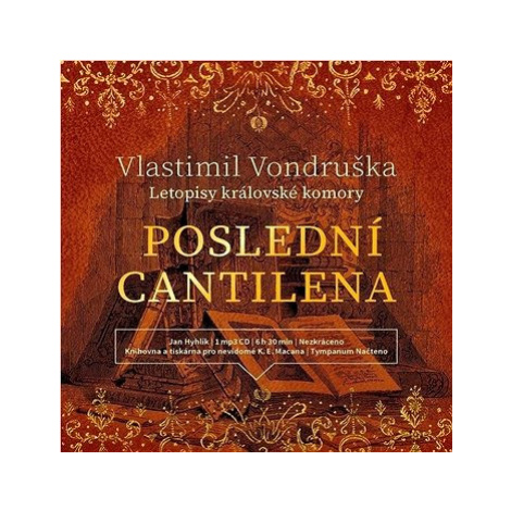 Poslední cantilena Tympanum