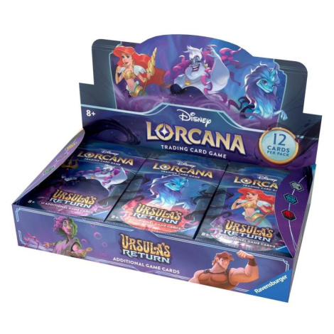 Disney Lorcana: Ursula´s Return - Booster Pack Box 24 ks RAVENSBURGER