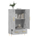 vidaXL Skříň highboard betonově šedá 69,5x31x115 cm kompozitní dřevo