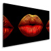 MyBestHome BOX Plátno Painted Lips Varianta: 40x30