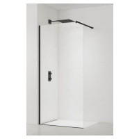 Sprchová zástěna Walk-in 95 cm SAT černá SATBWI95PRC