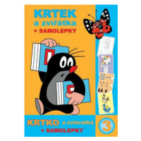 Krtek a zvířátka + samolepky (Activity book)